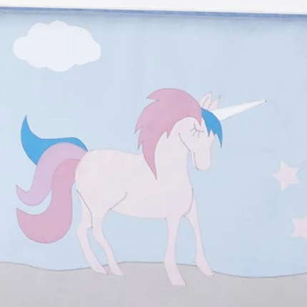 Hoppekids Unicorn Vorhang für Etagen- und Halbhochbett 70x160 cm