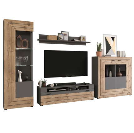 xonox.home Wohnwandkombination Freno 350x194 cm