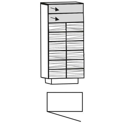 Voglauer Highboard Vmontanara 64, NH64TL