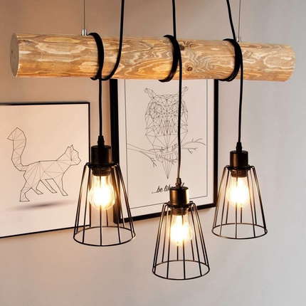 Spot Light Pendelleuchte Trabo Short 3x E27