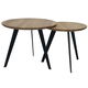 QBO Beistelltisch Toni 2er Set QBO Beistelltisch Toni 2er Set