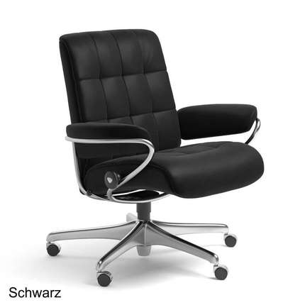 Leder Batick Schwarz