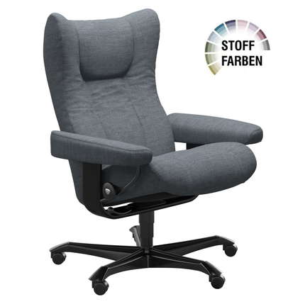 Stressless Home Office Sessel Wing in Stoff