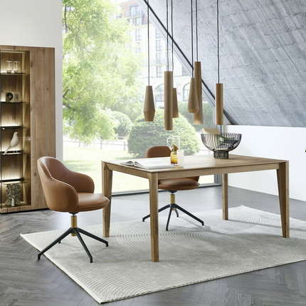 Hartmann Stuhl Rico mit Holz-/Metallgestell