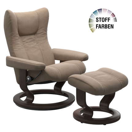 Stressless Sessel Wing Classic in Stoff