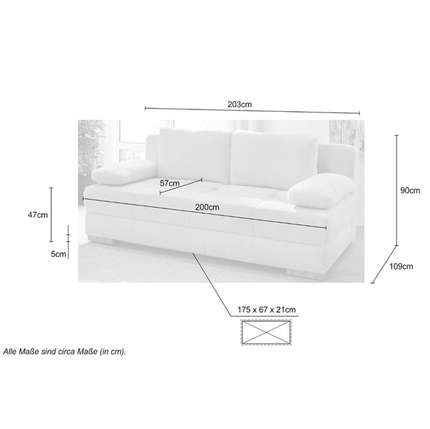 JOB Schlafsofa Calli