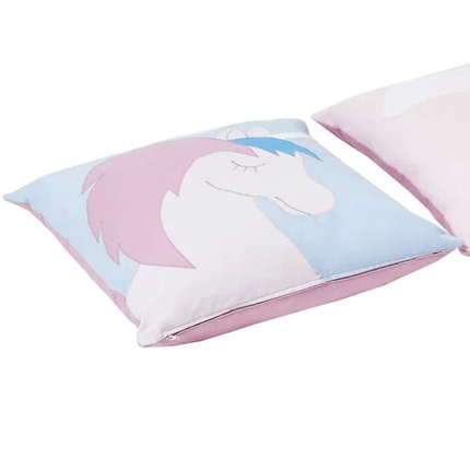 Hoppekids Unicorn Kissenset mit 2 Kissen