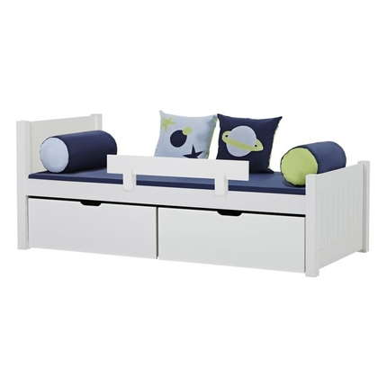 Hoppekids Deluxe Bett Noah 90x200 cm & Lattenrost, hoch