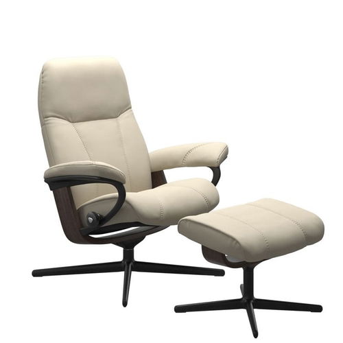 Stressless Sessel Consul Cross in Leder Batick