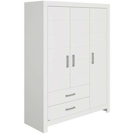 PAIDI Kleiderschrank Fiona 3-türig, 2 Schübe