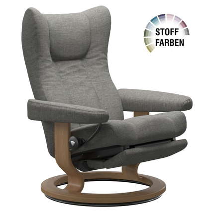 Stressless Sessel Wing Classic Power in Stoff