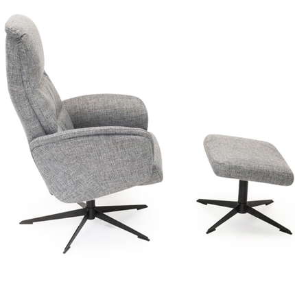 Hjort Knudsen Sessel 3408 mit Hocker