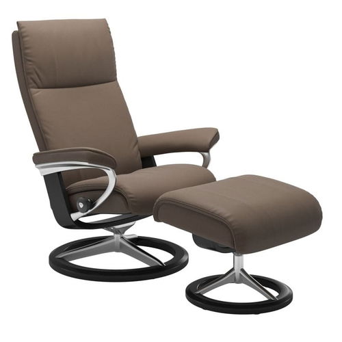 Stressless Sessel Aura Signature in Leder Batick