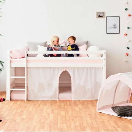 Hoppekids Winter Wonderland Vorhang für Etagen-/Halbhochbett 90x200 cm