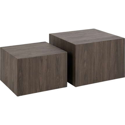 Actona Couchtisch 2er-Set Dice quadratisch
