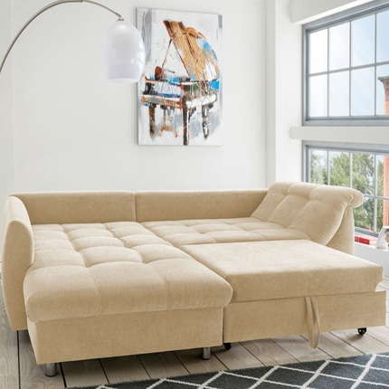 Benformato Ecksofa Agira mit Schlaffunktion