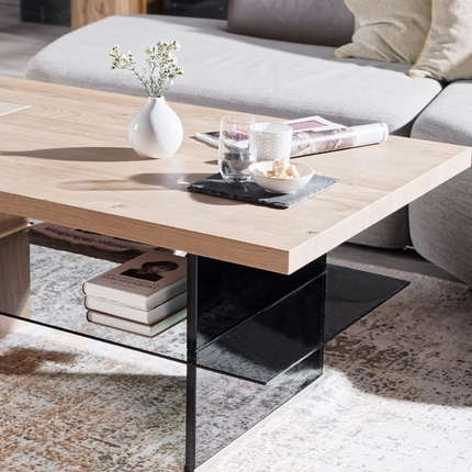 Voglauer Couchtisch 75/120 Valpin mit Kubus AC71K