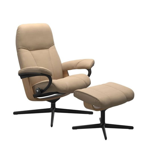 Stressless Sessel Consul Cross in Leder Paloma