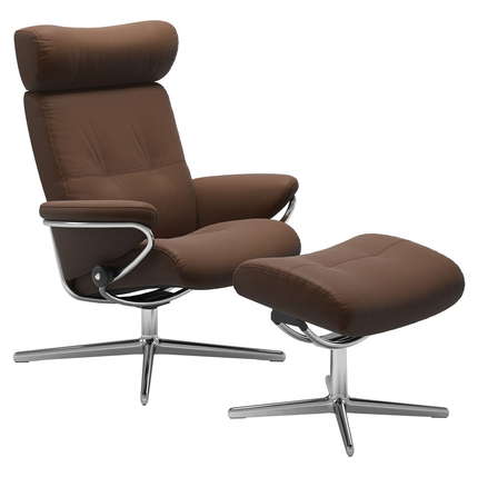 Stressless Sessel Berlin Cross mit Kopfstütze