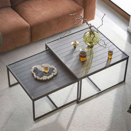 Rowico Couchtisch Deerfield 80x80 cm