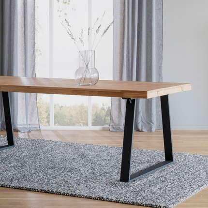 Rowico Esstisch Brooklyn mit Kufengestell 220x95 cm
