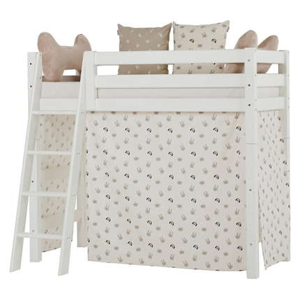 Hoppekids Mittelhochbett ECO Luxury, Leiter schräg