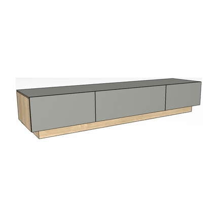Wildeiche/Glas Montegrau