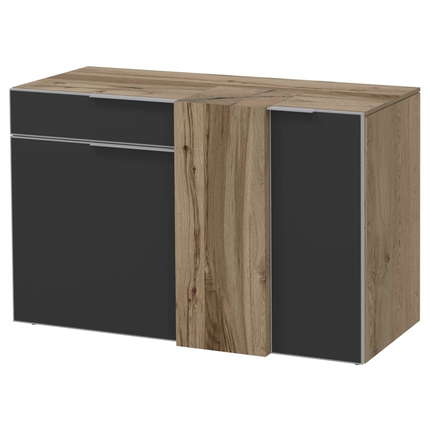 Voglauer Sideboard 128 Valpin mit Kubus AS12KA