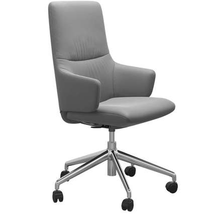 Stressless Home Office Mint mit Armlehne in Leder Batick