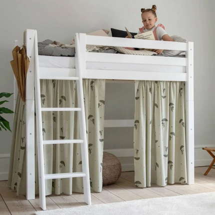 Hoppekids Sandmännchen (Ole Lukoie) Vorhang für Mittelhochbett