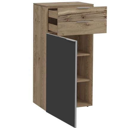 Voglauer Highboard 64 Valpin 1-türig, 2 Laden ASH64TL