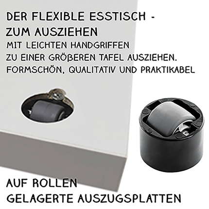 Mäusbacher Esstisch Monzi ausziehbar