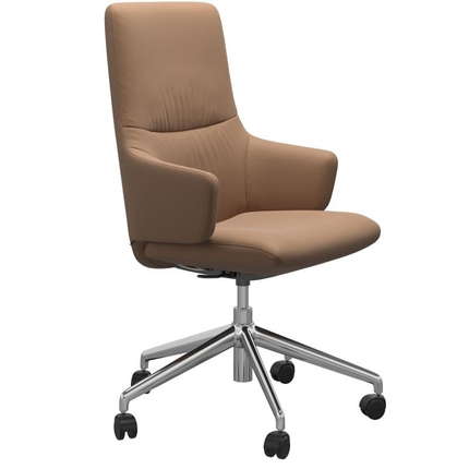 Stressless Home Office Mint mit Armlehne in Leder Batick