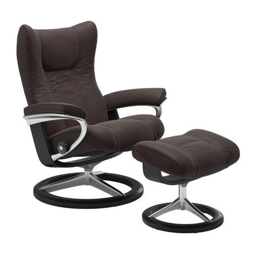 Stressless Sessel Wing Signature in Leder Paloma