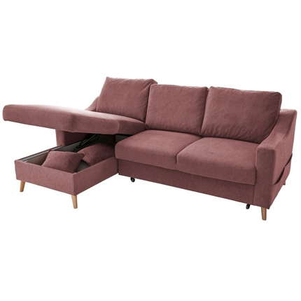 Benformato Ecksofa mit Schlaffunktion Valentina