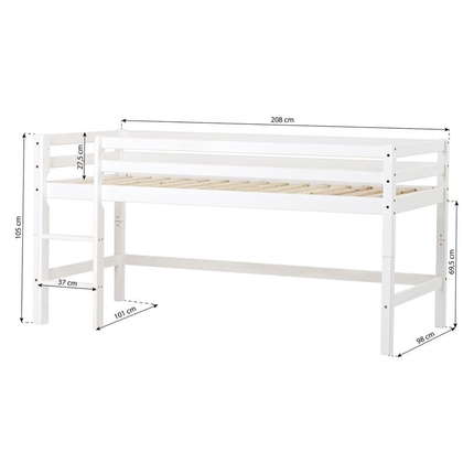 Hoppekids Umbauset ECO Dream für Halbhochbett 90x200 cm