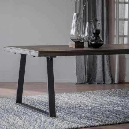 Rowico Esstisch Brooklyn mit Kufengestell 220x95 cm
