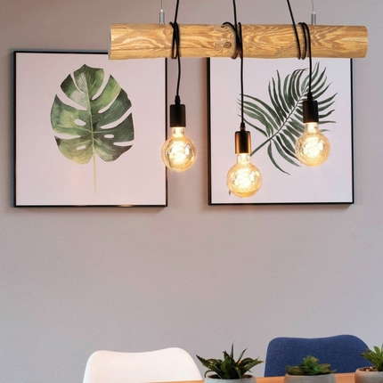 Spot Light Pendelleuchte Trabo Short 3xE27