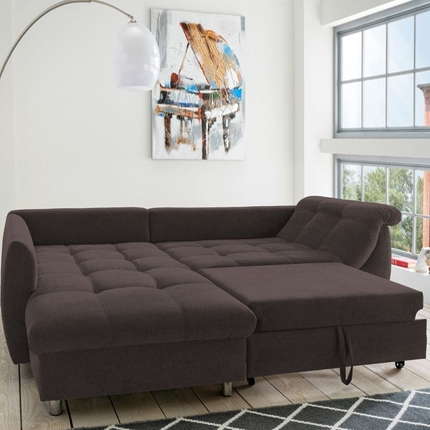Benformato Ecksofa Agira mit Schlaffunktion