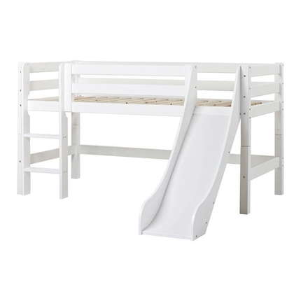 Hoppekids Halbhochbett ECO Luxury & Rutsche, Leiter gerade