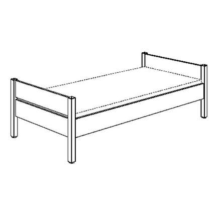 PAIDI Bett Kira umbaufähig