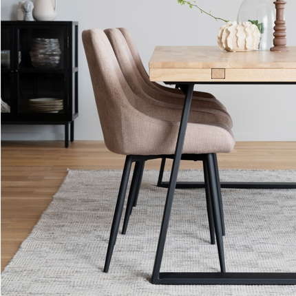 Rowico Esstisch Brooklyn mit Kufengestell 220x95 cm