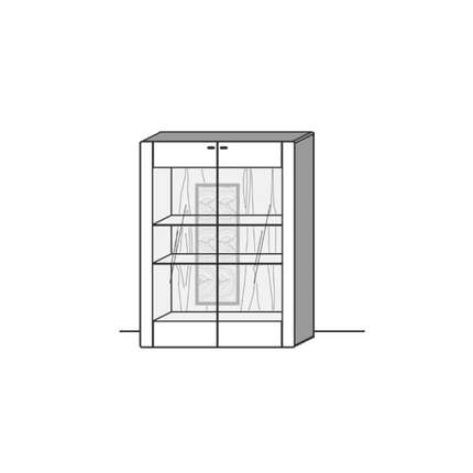 Hartmann Highboard Knud 7111