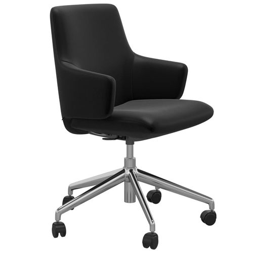 Stressless Home Office Laurel mit Armlehne in Leder Batick