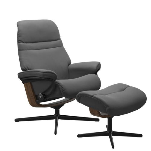 Stressless Sessel Sunrise Cross in Leder Batick