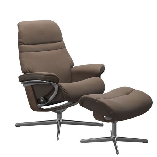 Stressless Sessel Sunrise Cross in Leder Batick