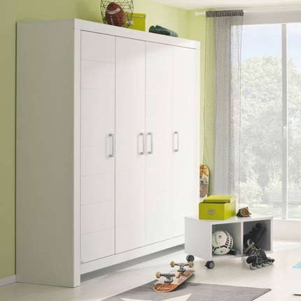 PAIDI Kleiderschrank Fiona 4-türig