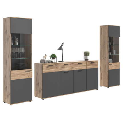 xonox.home Wohnkombination Mason 3-teilig X12B8W03