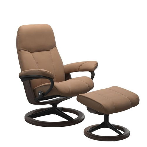 Stressless Sessel Consul Signature in Leder Batick