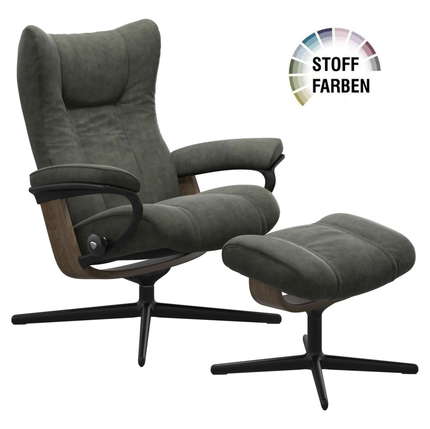 Stressless Sessel Wing Cross in Stoff